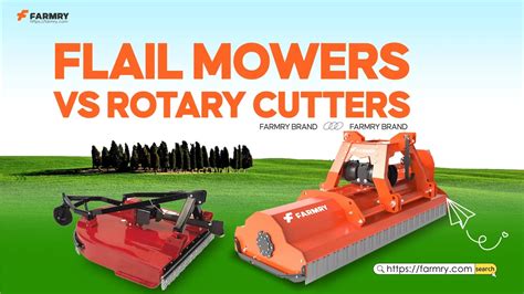 skid steer flail mower vs rotary mower|rotary vs flail mower attachments.